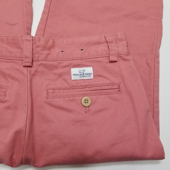 Vineyard Vines Flat Front Chino Pants - Size 8 - Picture 9 of 12